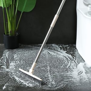 1pc, Rotating Long Handle Bathroom Floor and Tub Scrub Brush with Hard Bristles, 88.5cm, No Dead Ends for Cleaning Tiles and Grout