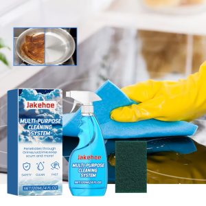 3pcs Multi purpose foam cleaner kitchen, bathroom isothermal and decontamination - low odor, citric acid formula