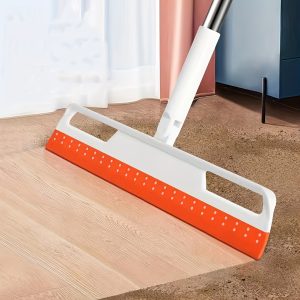 1pc Multifunction Magic Broom, Household Floor Sweeper, Cleaning Floor Scraper, With Long Handle, Suitable For Floor, Bathroom, Window, Glass