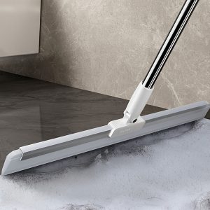 1pc, Magic Broom, Floor Scraping Broom, Bathroom Floor Scraper, Window Squeegee, Water Squeegee, Magic Broom For Floors, Glass, Tile, Windows, Bathroom, Removing Water, Dust, Pet Hair, Cleaning Supplies, Cleaning Tool